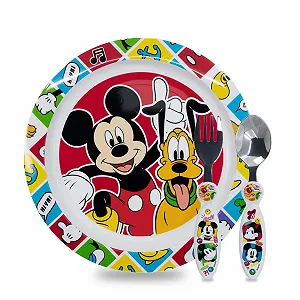 Набор детской посуды Sorrisini, Детские столовые приборы из нержавеющей стали, Многоразовый - Фото 1