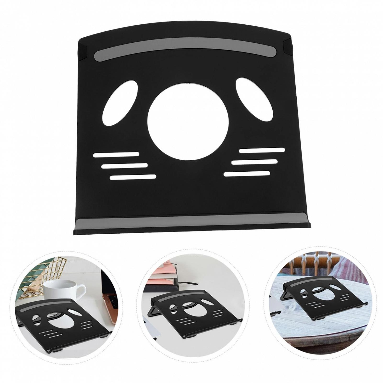 Держатель для ноутбука SOIMISS для стола, офиса, путешествий. Изготовлен из ABS и силикона. Удобная высота и уменьшение усталости шеи, фото №5 Держатель для ноутбука SOIMISS для стола, офиса, путешествий. Изготовлен из ABS и силикона. Удобная высота и уменьшение усталости шеи, фото №5