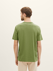 Футболка Men's Short Sleeve 1040821-21586 Tom Tailor Зелений 2XL synthetic.ua - Фото 1
