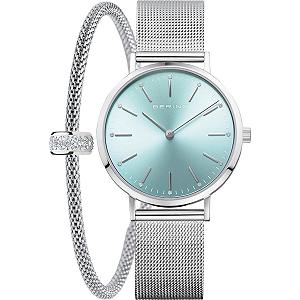 Часы Кварцевые Женские Bering Classic Collection 14134-005-GWP Сталь Сапфировое Стекло - Фото 1