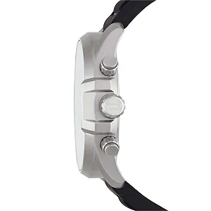 Годинник Diesel MS9 Чоловічий, кварцовий хронограф з ремінцем зі шкіри, силікону або нержавіючої сталі synthetic.ua - Фото 1