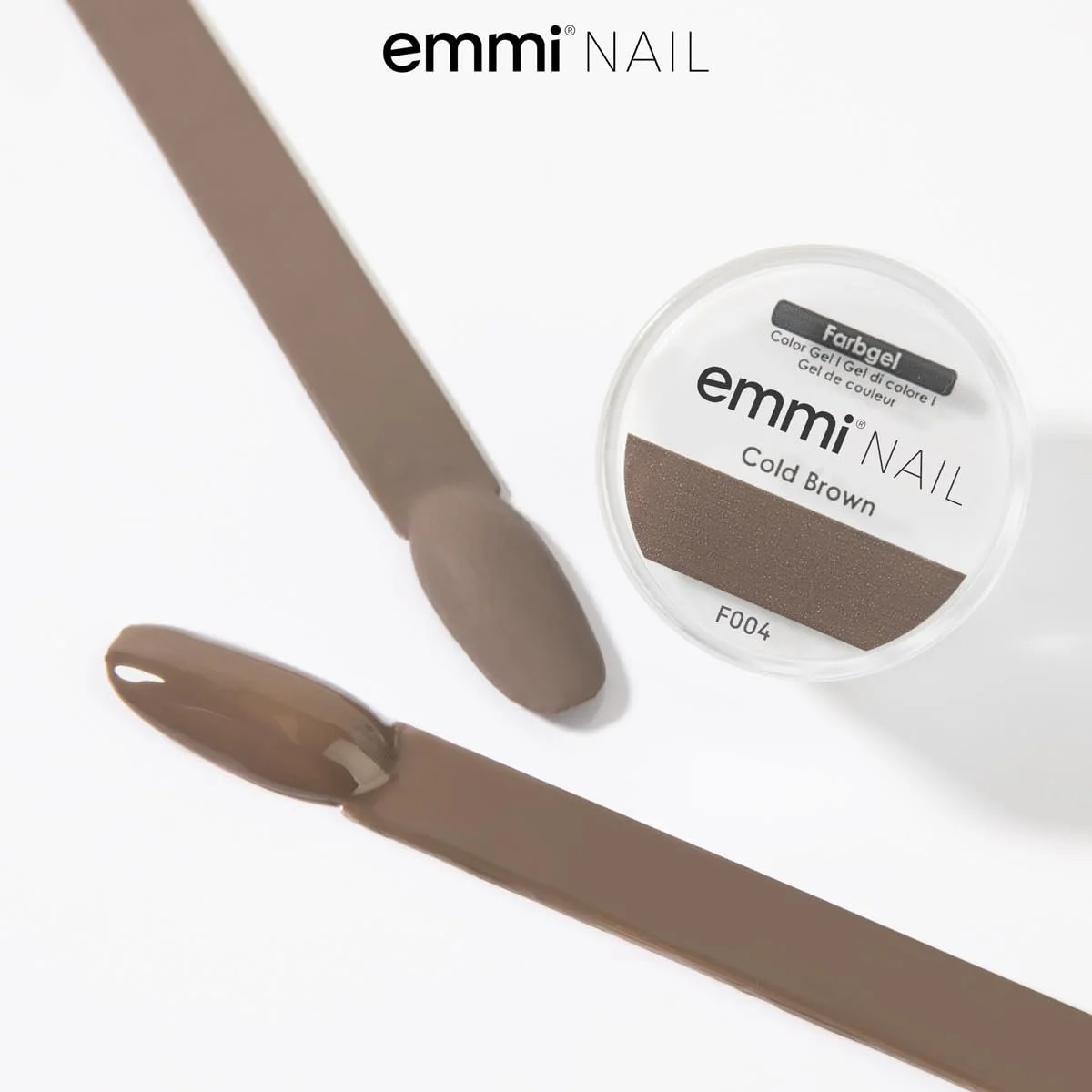 Гель-лак Emmi Nail Cold Brown, 5 мл, фото №4