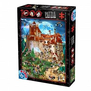 Пазл D Toys 7 Cartoon Santa Claus 1000 деталей - Фото 1