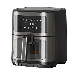 Мультипіч Black+Decker BXAF2501E 1600 Вт 6,5 л 8 програм 80-200°C оглядове вікно - Фото 1