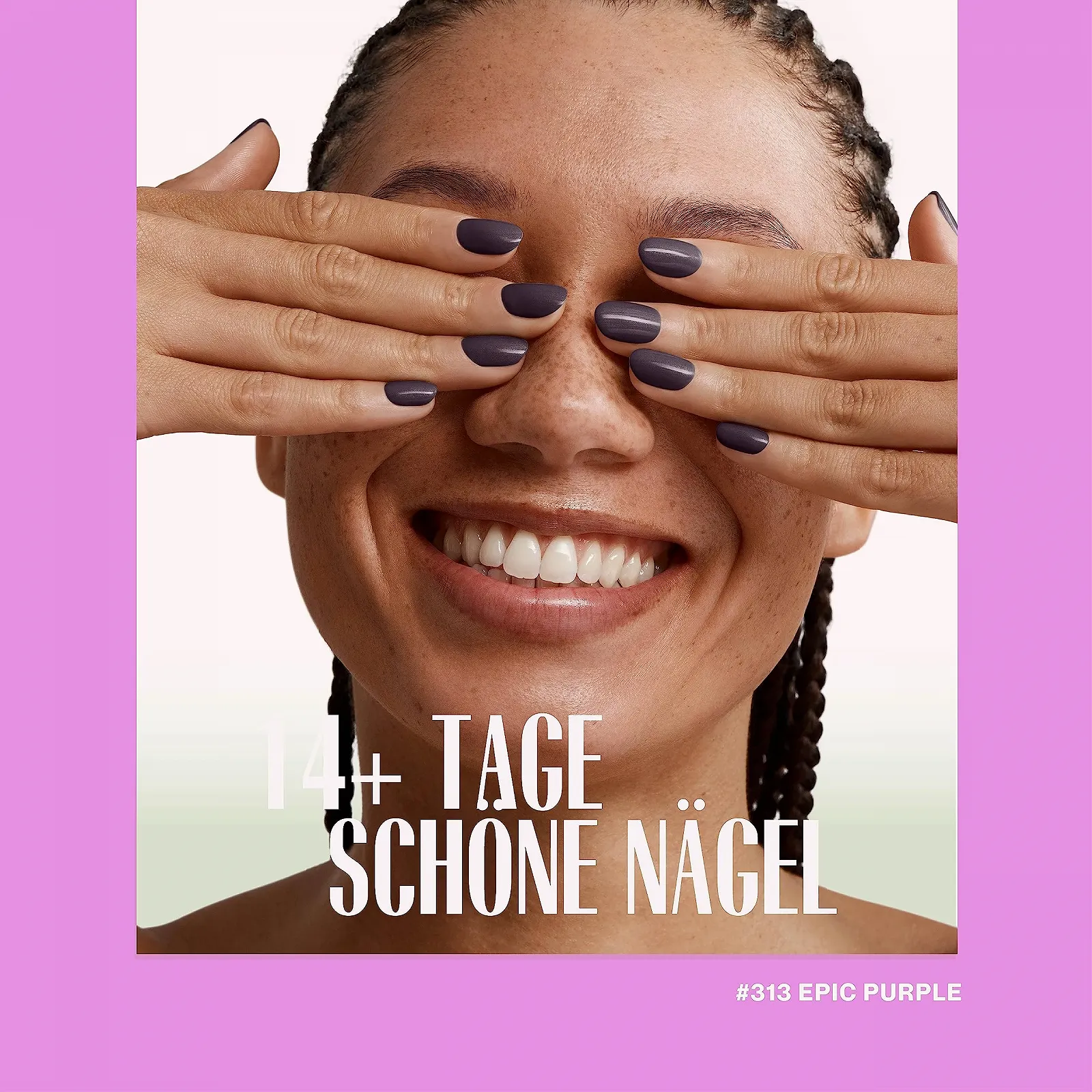 Гель-лак Pink Gellac 313 Epic Purple, 15 мл, маджента, фото №4 Гель-лак Pink Gellac 313 Epic Purple, 15 мл, маджента, фото №4