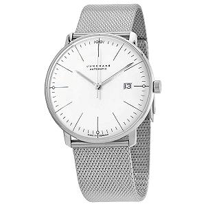 Часы Автоматические JUNGHANS Max Bill 27/4002.46 Серебристый, серебристый, Классические - Фото 1