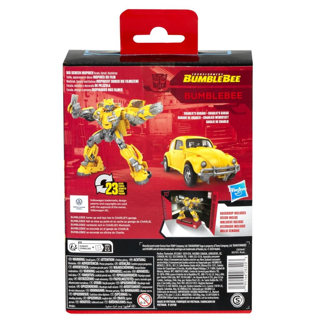 Фігурка Transformers Bumblebee Studio Series Deluxe Class 117, фото №5