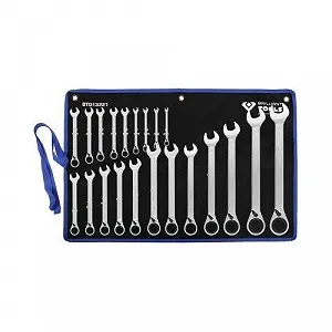 Набір накидних тріскачкових ключів KS TOOLS BT013221 synthetic.ua - Фото 1