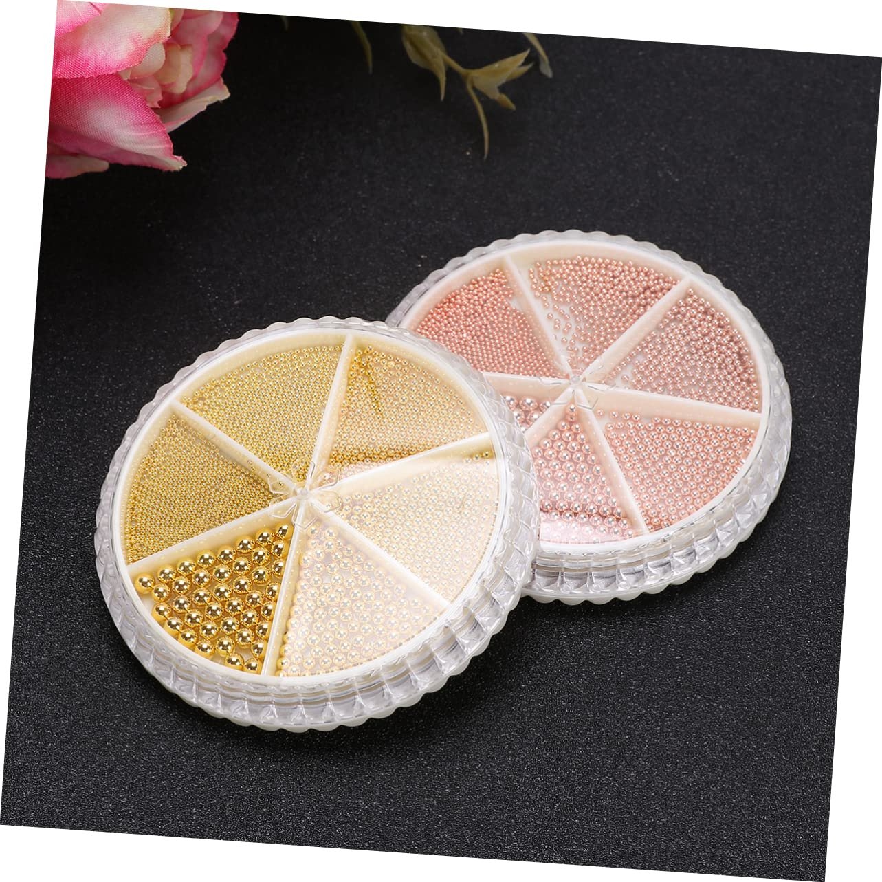 Металлические бусины Ipetboom Mini, 2 шт., для маникюра, украшения для ногтей, элегантный дизайн, фото №7