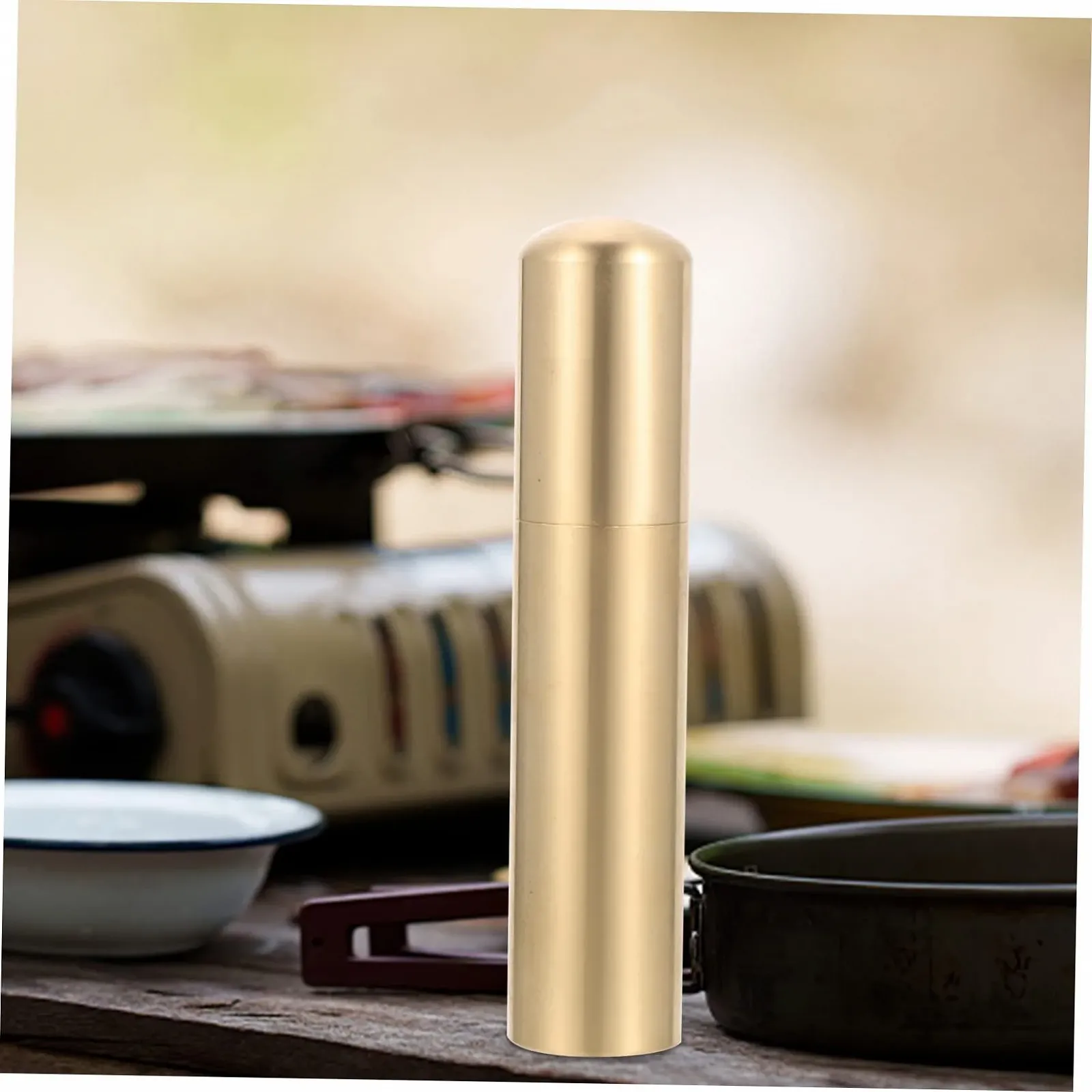 Коробка для зберігання BESPORTBLE, латунна коробка для виживання в поході, тримач для активного відпочинку, упаковка для подорожей, фото №3