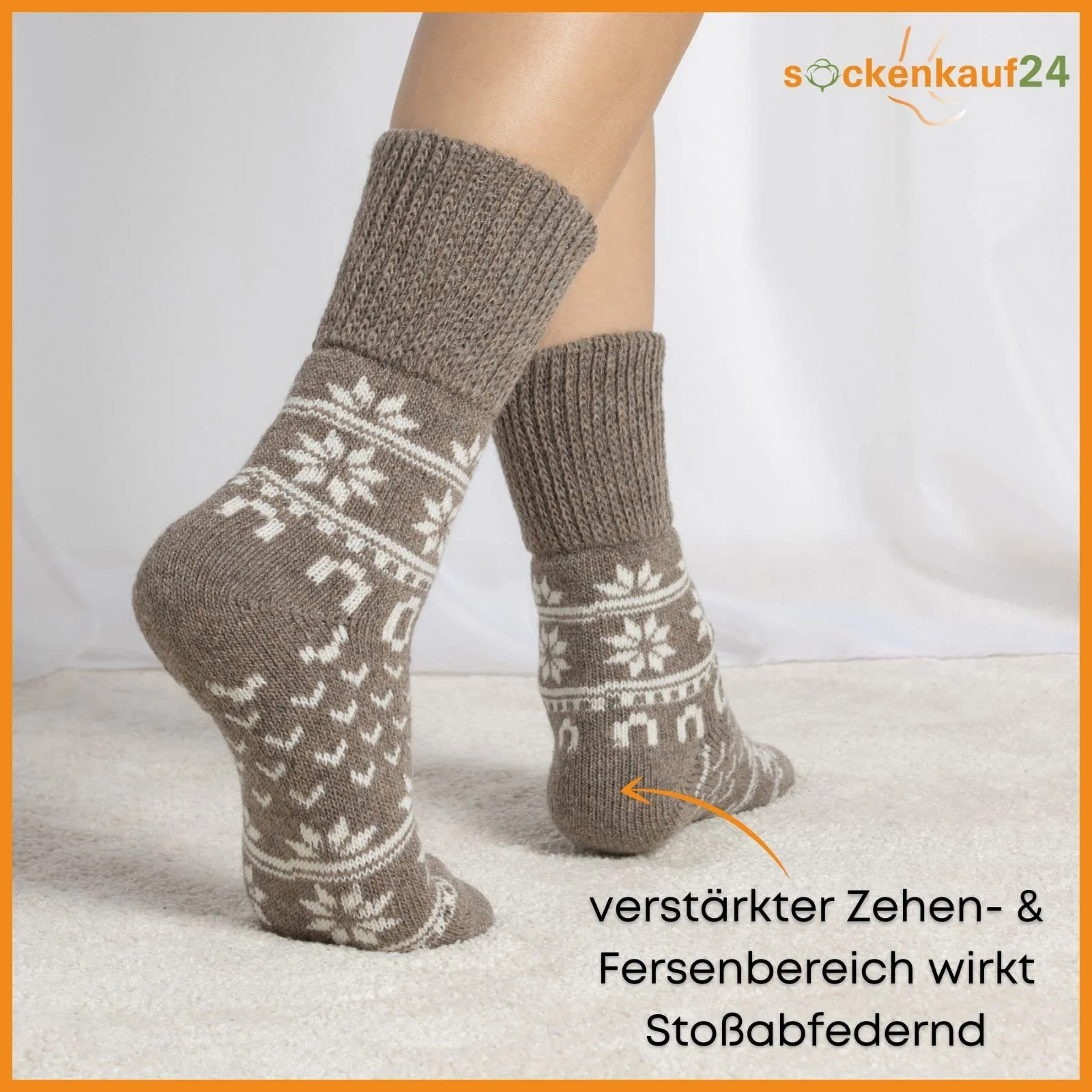 Вовняні зимові шкарпетки 2 пари, фото №5 Вовняні зимові шкарпетки 2 пари, фото №5