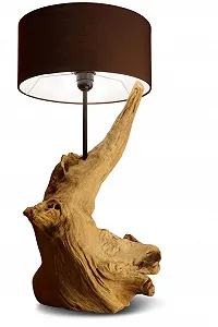 Настільна лампа торшер Thanin Kinaree 58 см Driftwood з коріння дерева - Фото 1