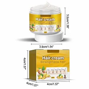 Бальзам для ухода за волосами с имбирем Dyceittdia, 2 шт, кондиционер для роста волос с имбирем, крем для волос с имбирем, увлажняющий и разглаживающий, крем для роста и утолщения волос, 2 штуки x 30 г, Hair2 synthetic.ua - Фото 1