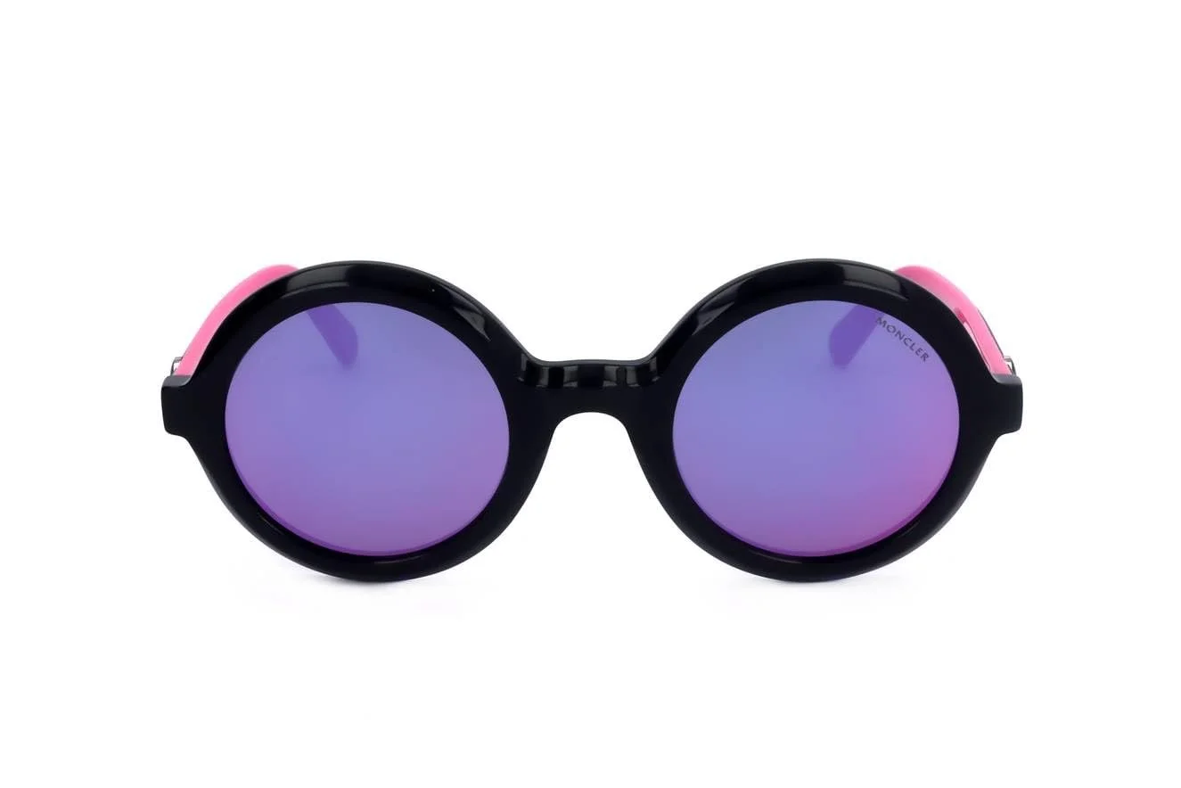 Солнцезащитные очки Moncler ML0261 01U Блестящий Черный, фото №2