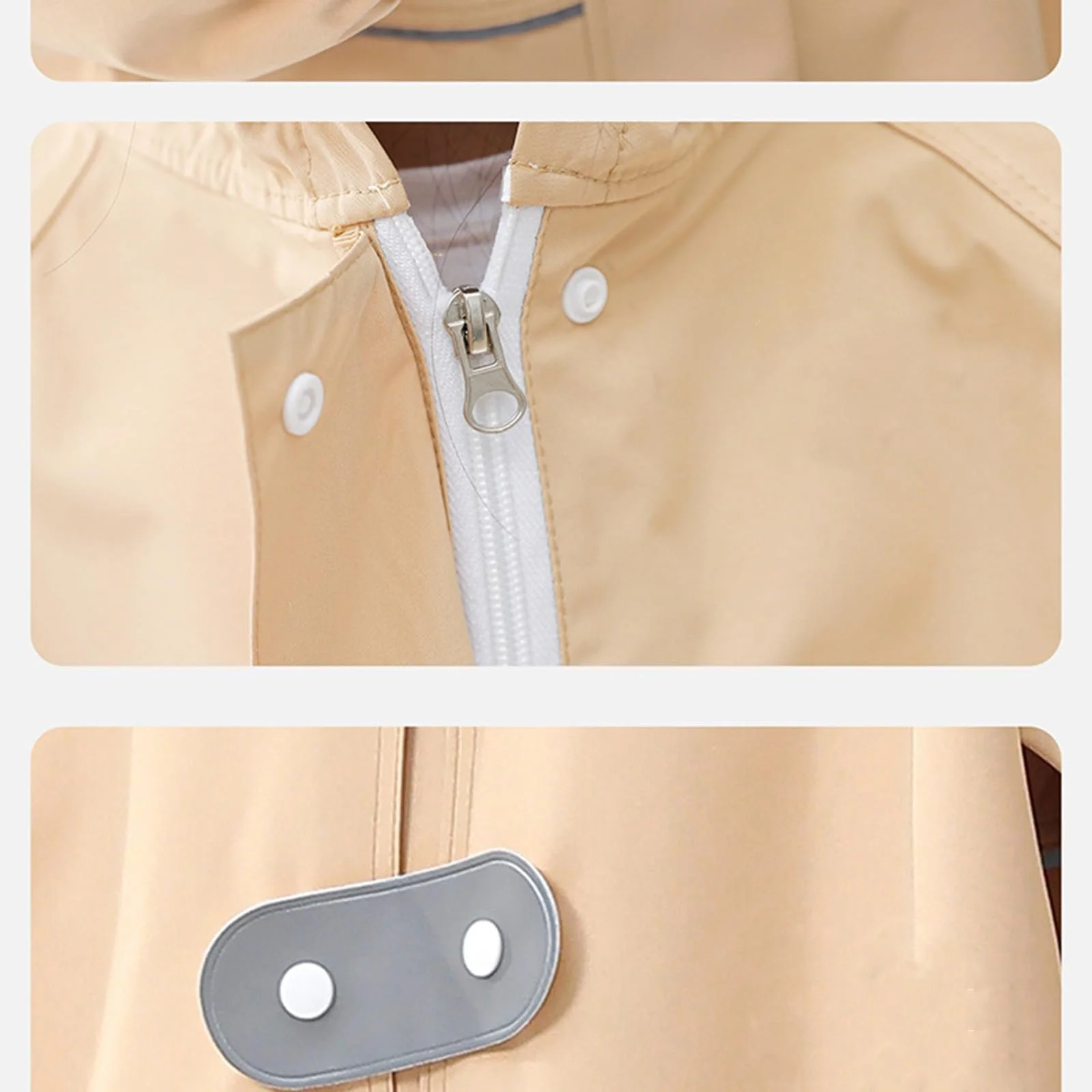 Дитяча дощова куртка унісекс Beokeuioe, вітро- і водонепроникний, фото №7 Дитяча дощова куртка унісекс Beokeuioe, вітро- і водонепроникний, фото №7