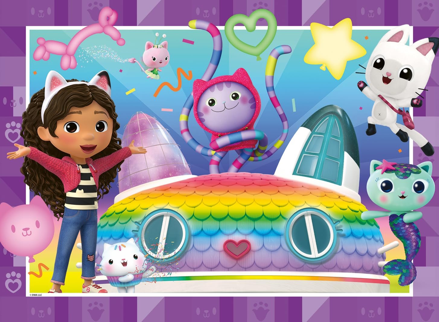 Пазл Ravensburger 12004117 Gabby's Dollhouse 100 XXL элементов, фото №2