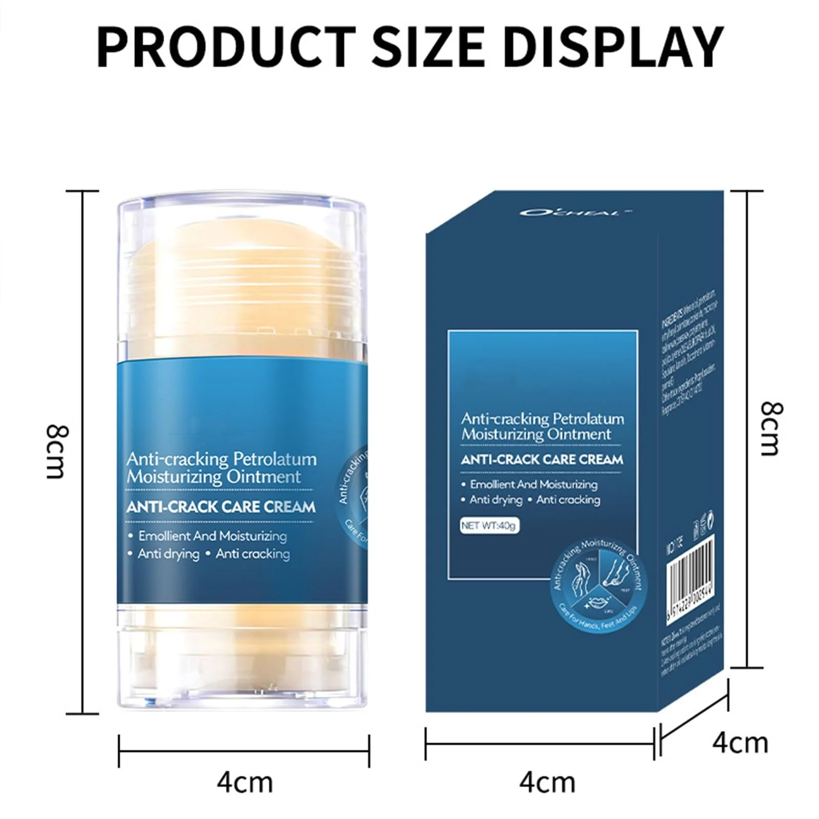 Крем для восстановления кожи HOUSN Cracked Skin Repair Cream с 60% мочевины для рук и ног 2 шт., фото №5