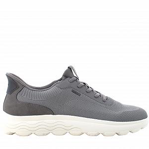 Кеди Geox Spherica Plus Сірий synthetic.ua - Фото 1