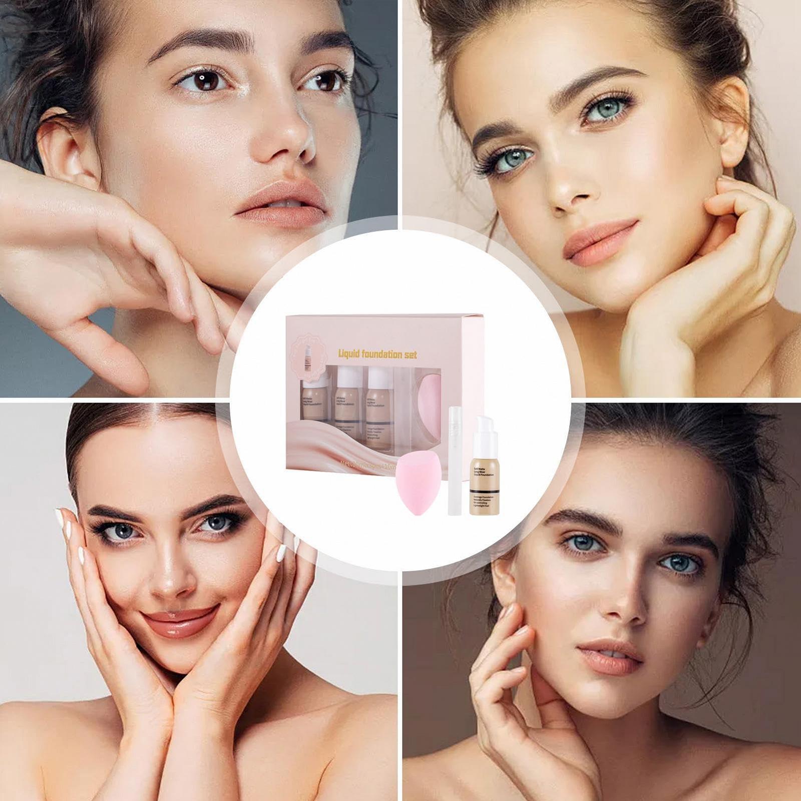 Тональная Основа Жидкая Женская Тональная Основа Консилер Стойкая Натуральный Внешний Вид Наслаиваемость, фото №3 Тональная Основа Жидкая Женская Тональная Основа Консилер Стойкая Натуральный Внешний Вид Наслаиваемость, фото №3