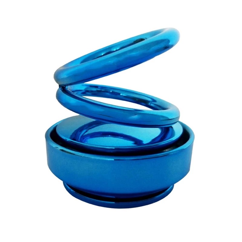 Ароматизатор в автомобиль Левитирующие кольца от солнечного света MIO 1 сменный картридж Синий 050966, фото №1