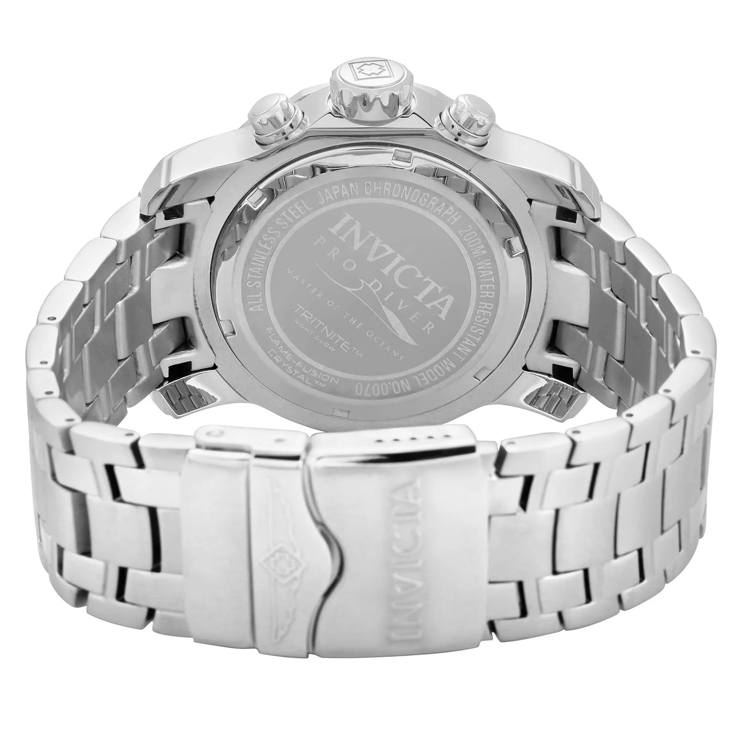 Часы кварцевые Invicta Pro Diver мужские, нержавеющая сталь, 48 мм, фото №2