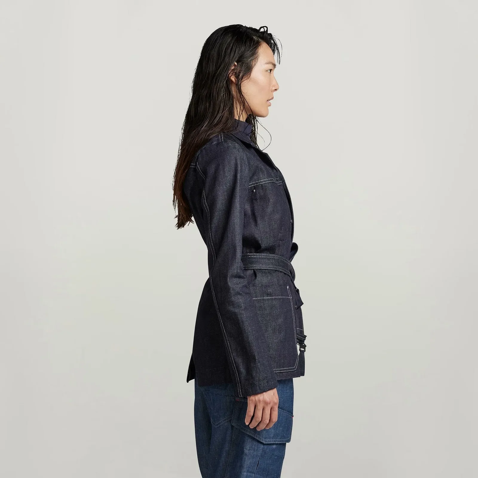 Жіноча джинсова куртка G‑Star 70s Workwear Jacket Phoenix Denim - M, фото №2