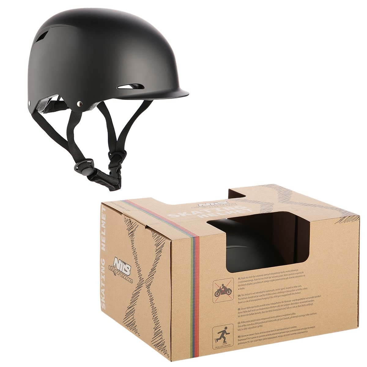 Велосипедний шолом Nils Extreme MTW02 XS, 49-54 см, чорний, фото №9