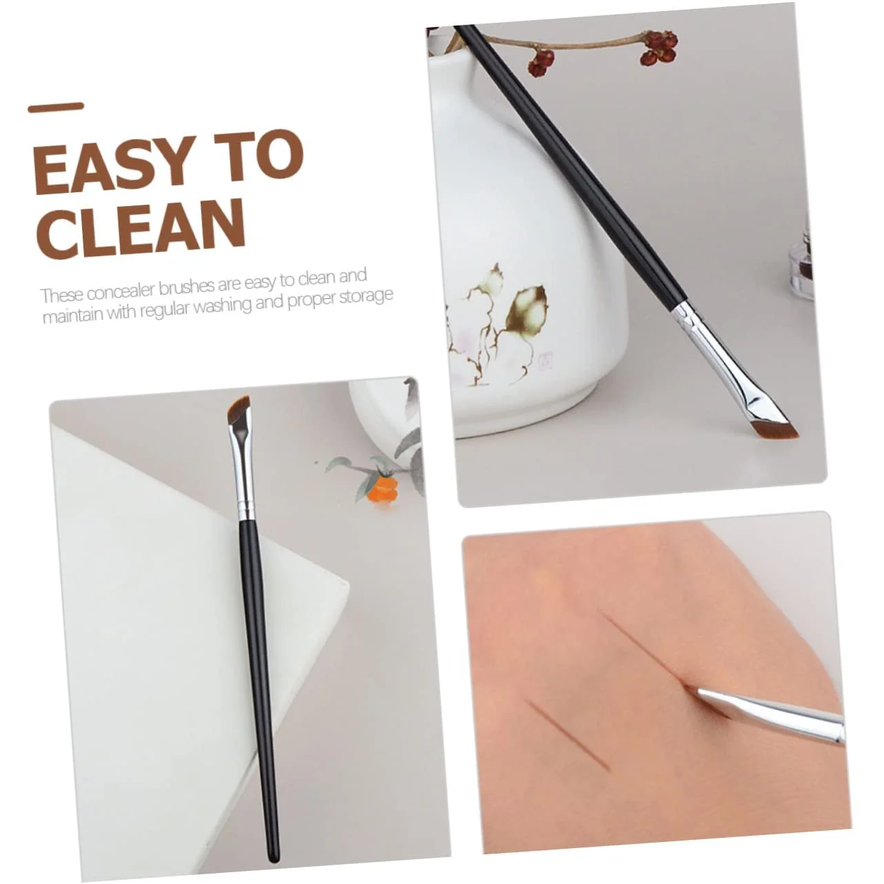 Пензлі для брів DOITOOL 3шт Плоский, фото №6 Пензлі для брів DOITOOL 3шт Плоский, фото №6