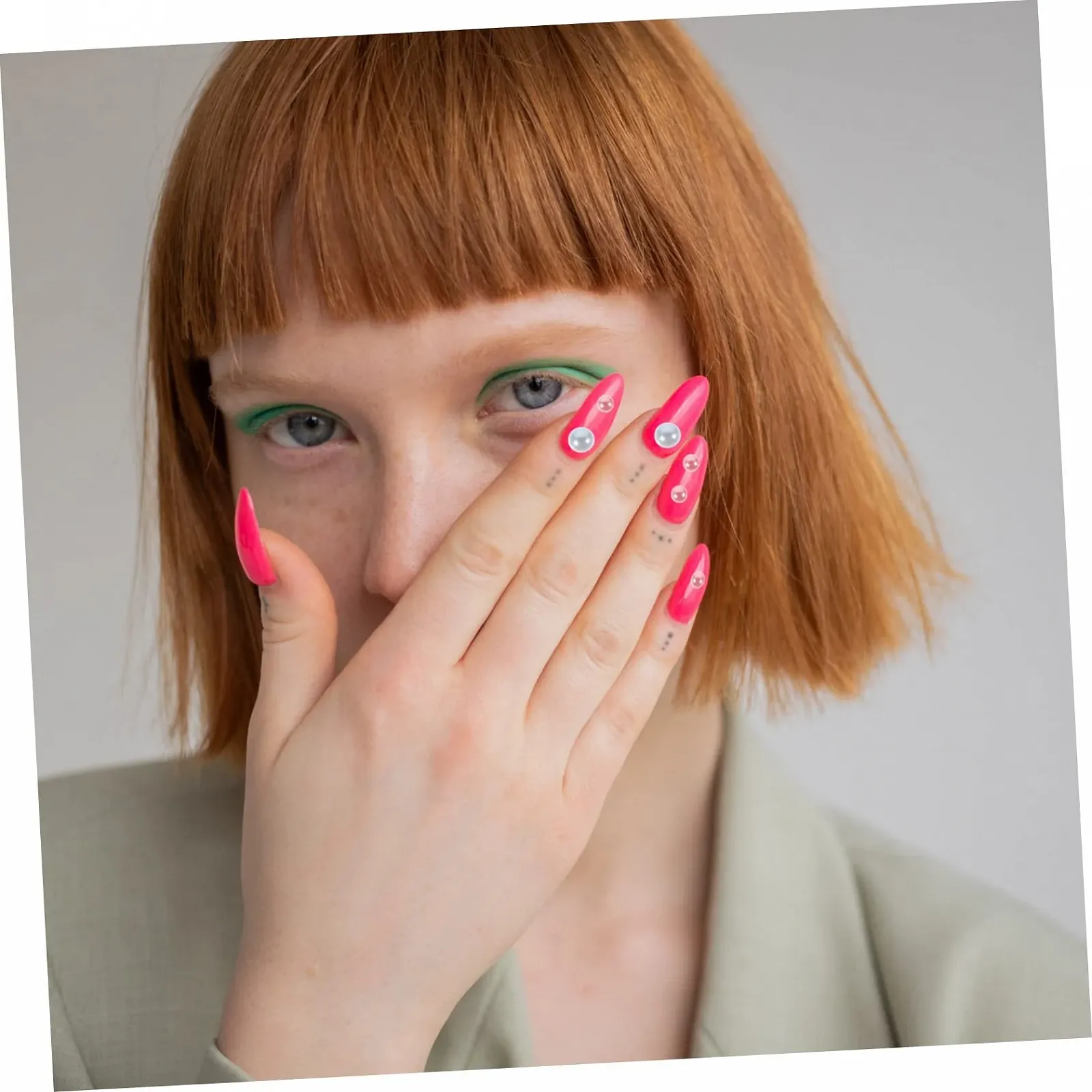 Полукруглые жемчужины Operitacx для DIY-маникюра, разноцветные, простые в использовании, для ногтей и украшений для волос, для домашнего DIY и особых случаев, фото №7 Полукруглые жемчужины Operitacx для DIY-маникюра, разноцветные, простые в использовании, для ногтей и украшений для волос, для домашнего DIY и особых случаев, фото №7