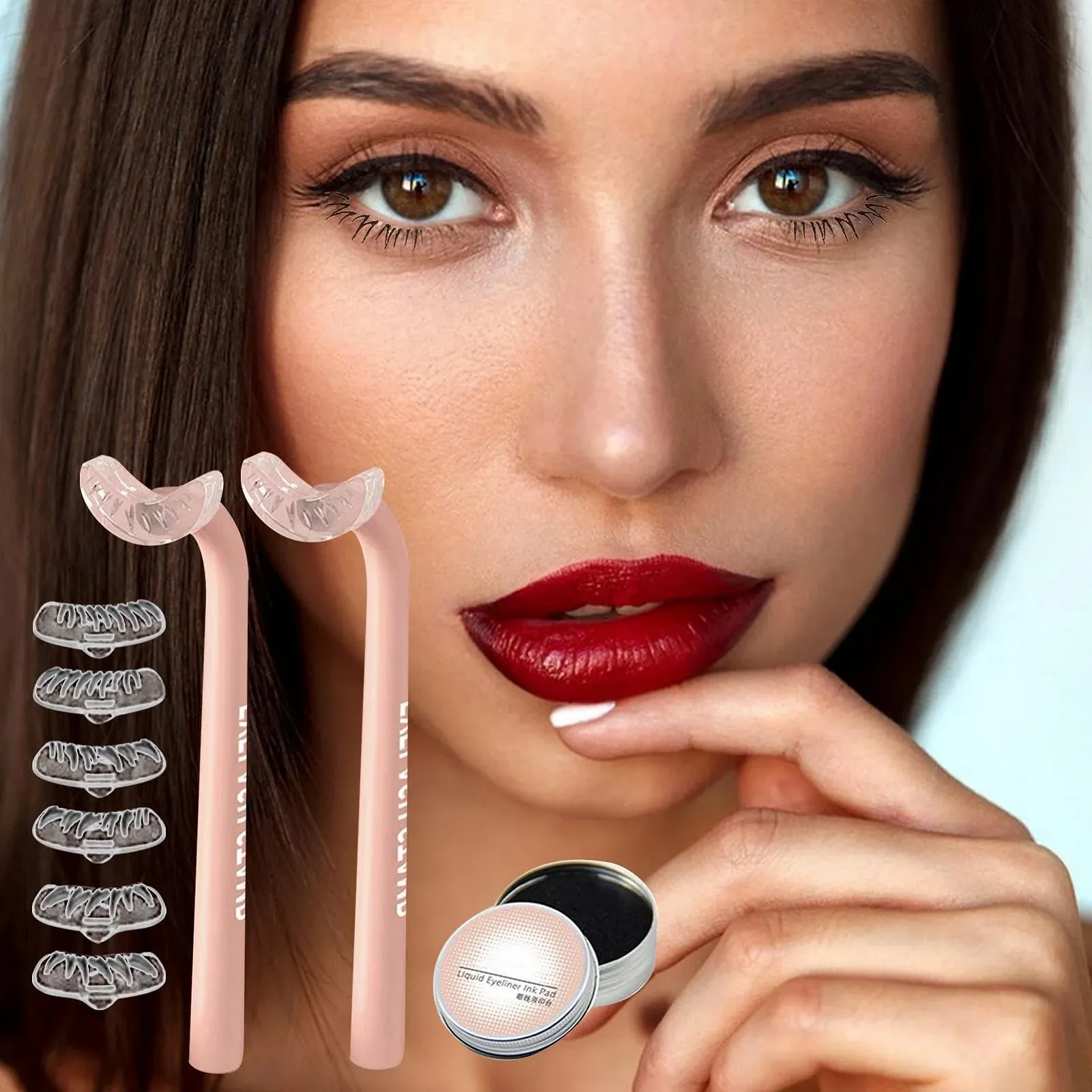 Инструмент Wezalget Lower Eyelash Stamp густые, идеальные нижние ресницы, фото №4