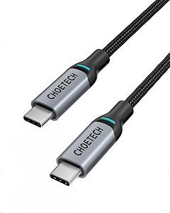 Кабель Choetech XCC-1002-GY, преміум якість USB 2.0 C-тато/C-тато 1,8 м - Фото 1