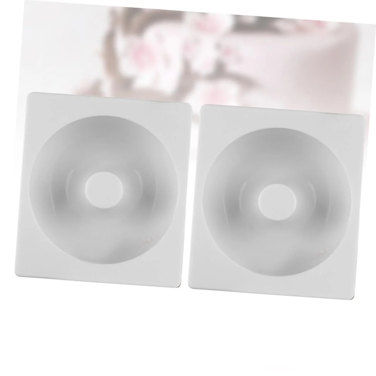 Силиконовые формы для пончиков Mobestech набор 2 шт., белые, антипригарные, гибкие, фото №8