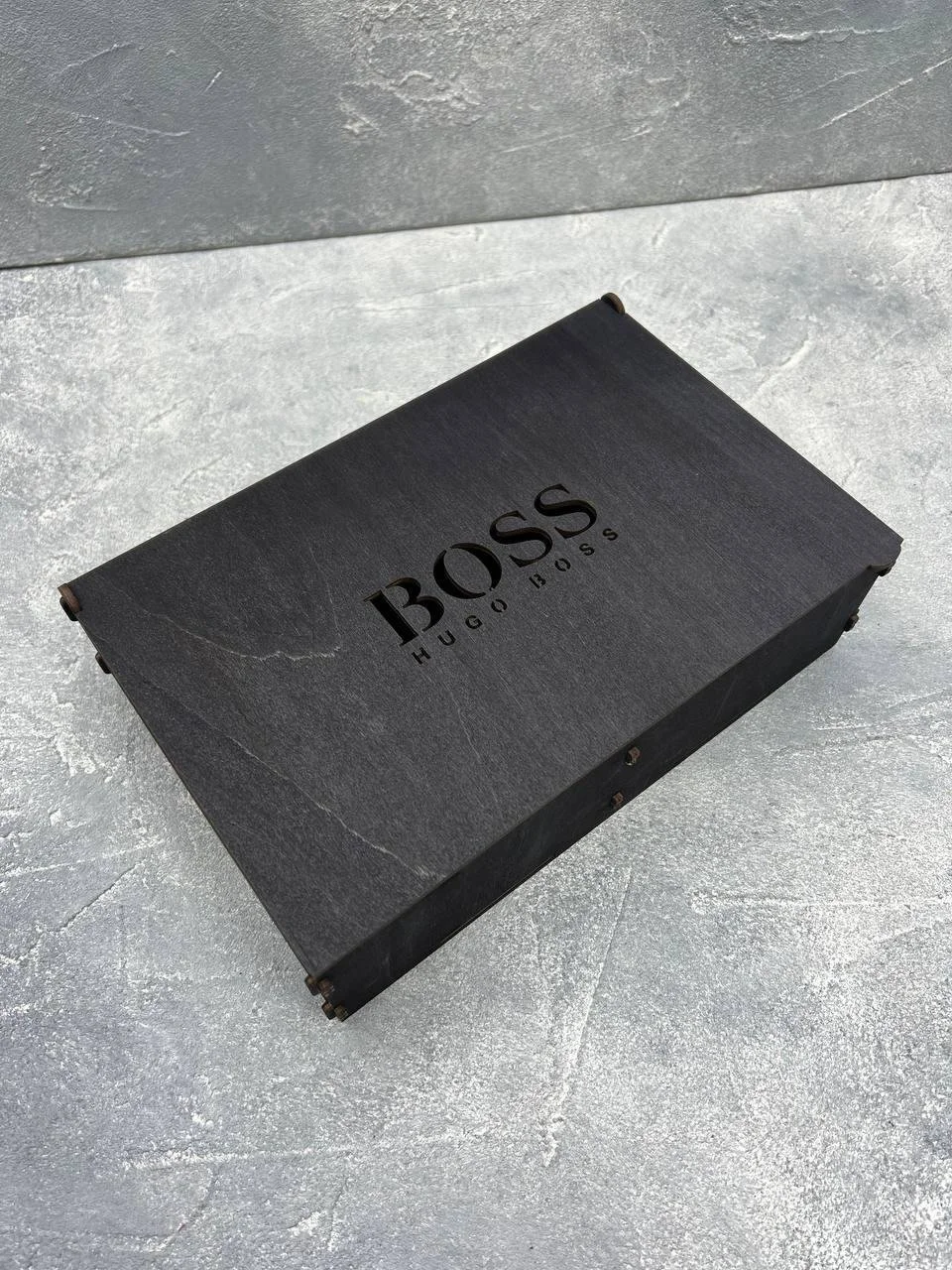 Чоловічий брендовий набір шкіряний ремінь і гаманець BOSS, фото №6 Чоловічий брендовий набір шкіряний ремінь і гаманець BOSS, фото №6