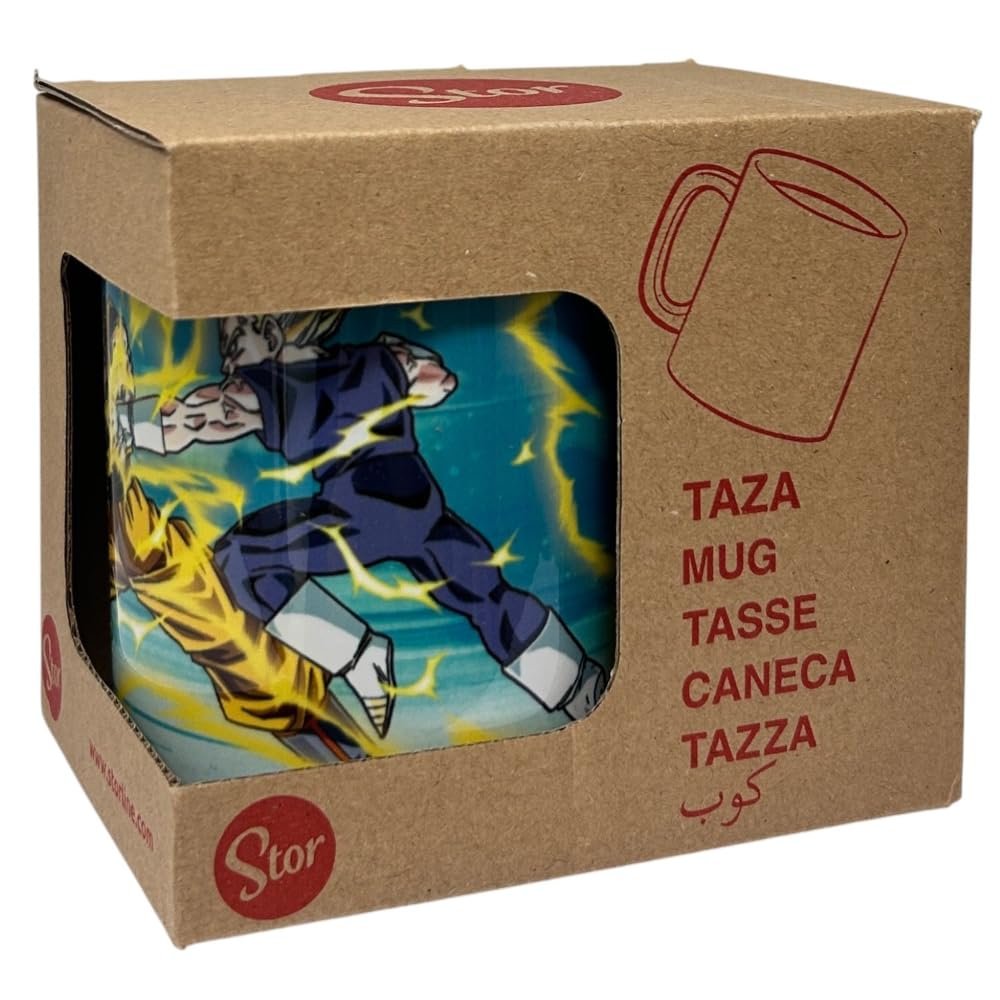 Керамическая Кружка Dragon Ball Goku & Vegeta Sublimation 330 мл для детей, фото №7