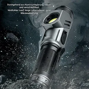 Ліхтар Регульована Головка на 90 Градусів 700 Люмен Висока Яскравість IP65 Водонепроникний Магнітна Основа Кишеньковий Кліпс Перезаряджуваний для Пішого Туризму Надзвичайна Ситуація synthetic.ua - Фото 1