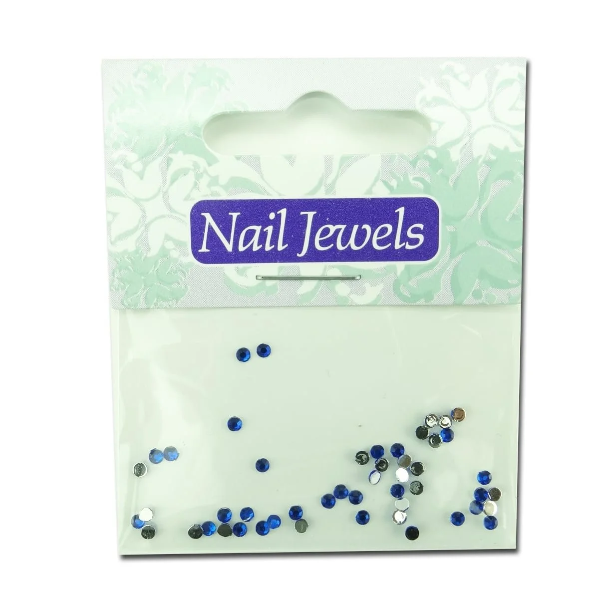Стразы для ногтей Акриловые Сапфирово-синий, фото №1