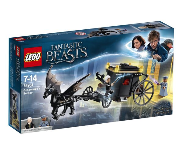 Дизайнер LEGO Harry Potter Втеча Грін-де-Вальда 75951, фото №1 Дизайнер LEGO Harry Potter Втеча Грін-де-Вальда 75951, фото №1