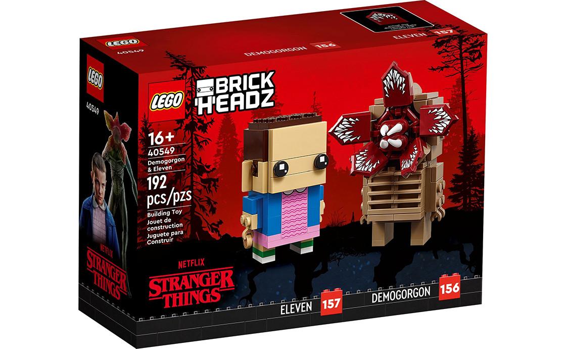 Детские конструкторы LEGO Brick Headz Демогоргон и Одиннадцать 40549, фото №1