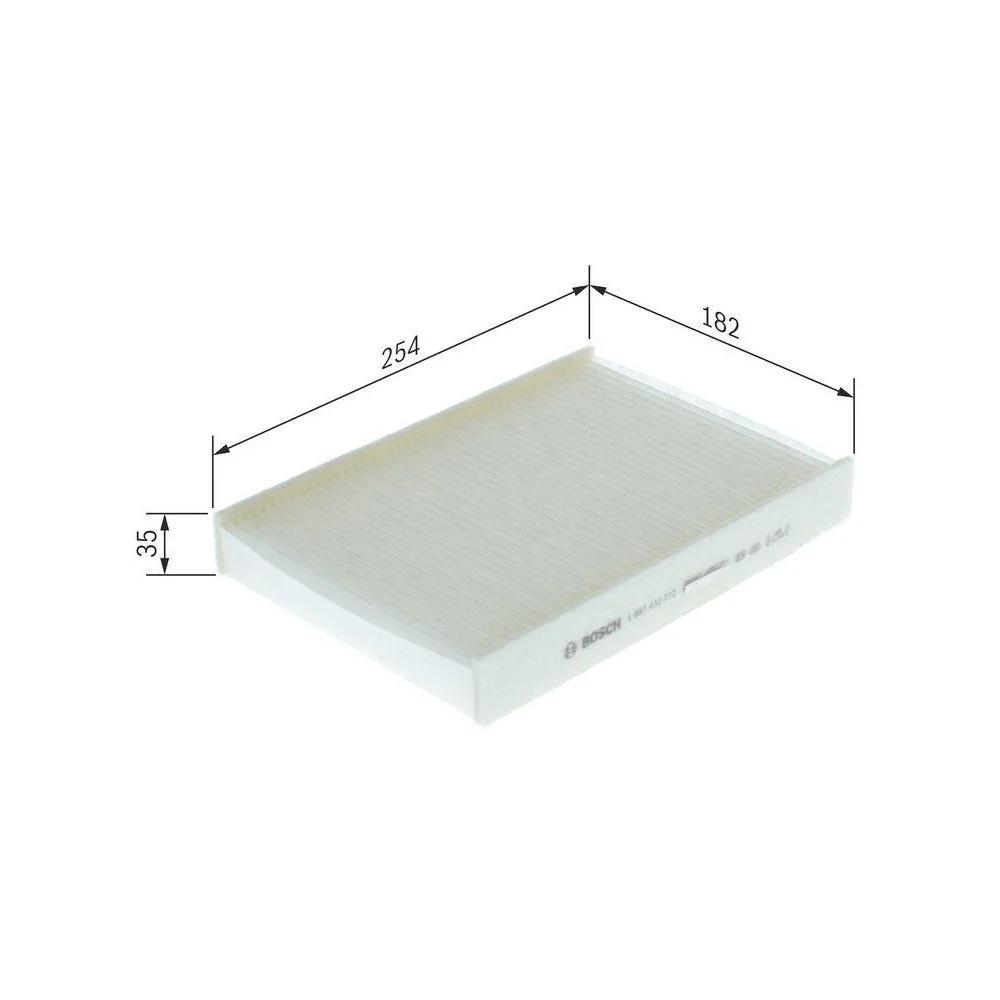 Фільтр салону BOSCH 1 987 432 272 для SEAT SKODA VW, фото №1 Фільтр салону BOSCH 1 987 432 272 для SEAT SKODA VW, фото №1