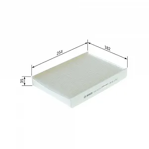 Фільтр салону BOSCH 1 987 432 272 для SEAT SKODA VW - Фото 1