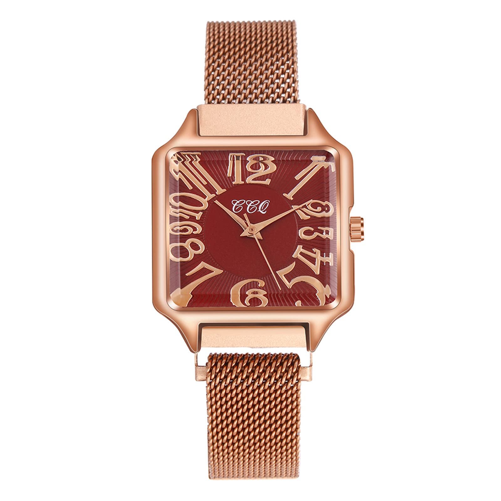 Женские аналоговые кварцевые часы Generisch с сетчатым ремешком, фото №1 Женские аналоговые кварцевые часы Generisch с сетчатым ремешком, фото №1