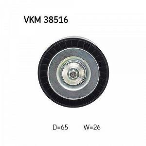 Ролик обвідний/напрямний SKF VKM 38516 поліклинового ременя MERCEDES-BENZ NISSAN synthetic.ua - Фото 1