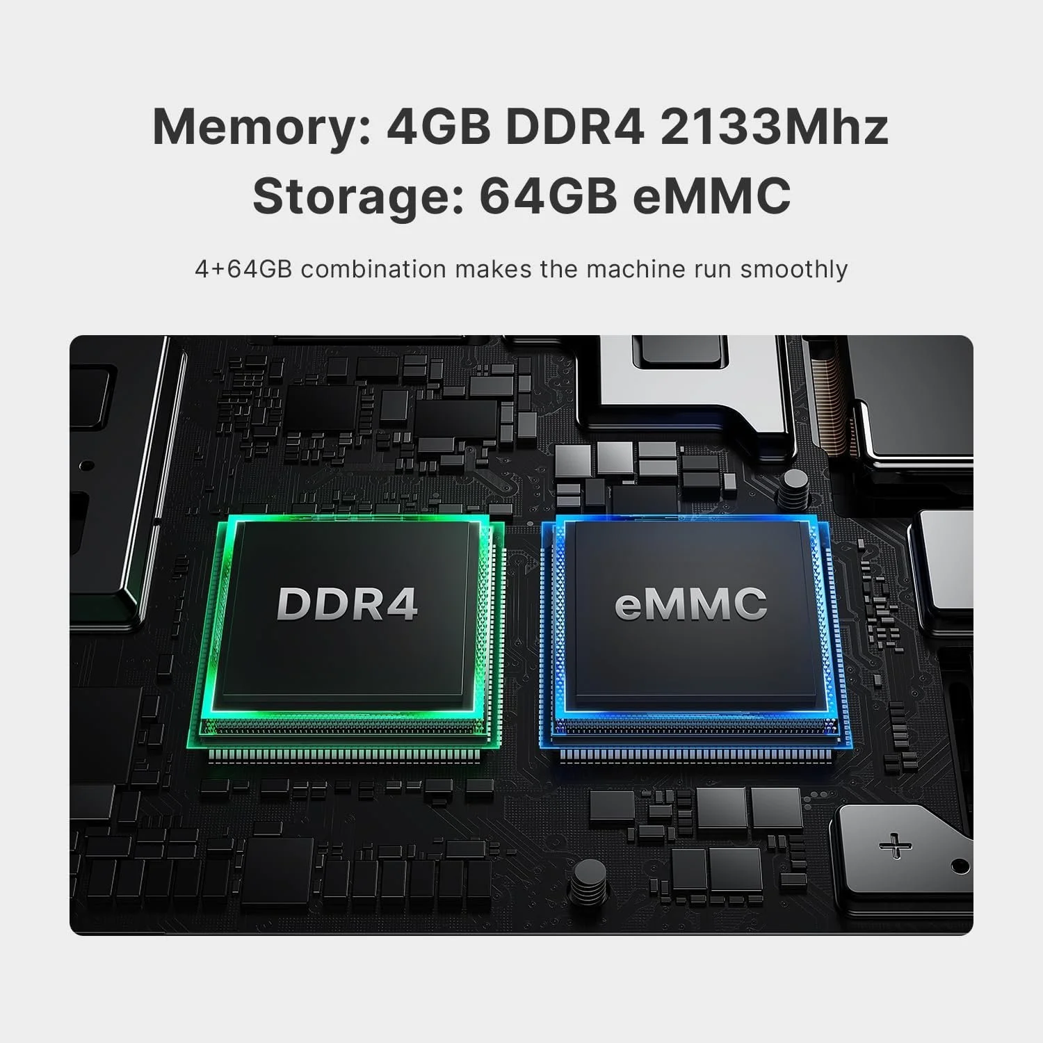 Міні ПК BOSGAME AG40 / Intel Celeron N4020 / RAM 4GB / eMMC 64GB / 1 x HDMI / LAN / Wi-Fi 5 / Bluetooth 5.1 / Windows 11 / Синій, фото №4 Міні ПК BOSGAME AG40 / Intel Celeron N4020 / RAM 4GB / eMMC 64GB / 1 x HDMI / LAN / Wi-Fi 5 / Bluetooth 5.1 / Windows 11 / Синій, фото №4