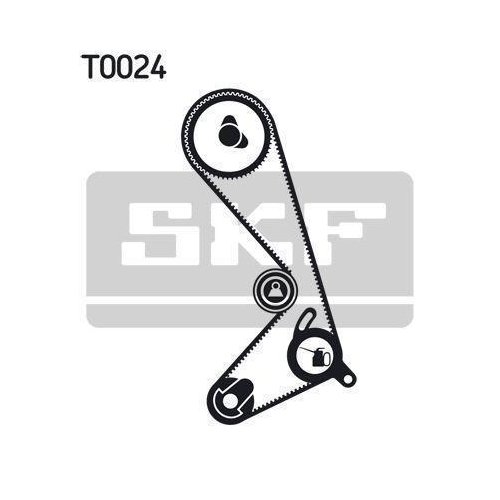Комплект ременя ГРМ SKF VKMA 06204, фото №2