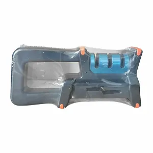 Ручна точилка для ножів 3-ступенева Керамічна Чорна - Фото 1