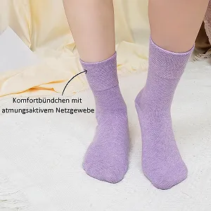 Шкарпетки LOFIR Crew Comfort для жінок 5 пар 35-46 synthetic.ua - Фото 1