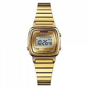 Годинник Skmei 1901SGD Gold Steel SALE - Фото 1