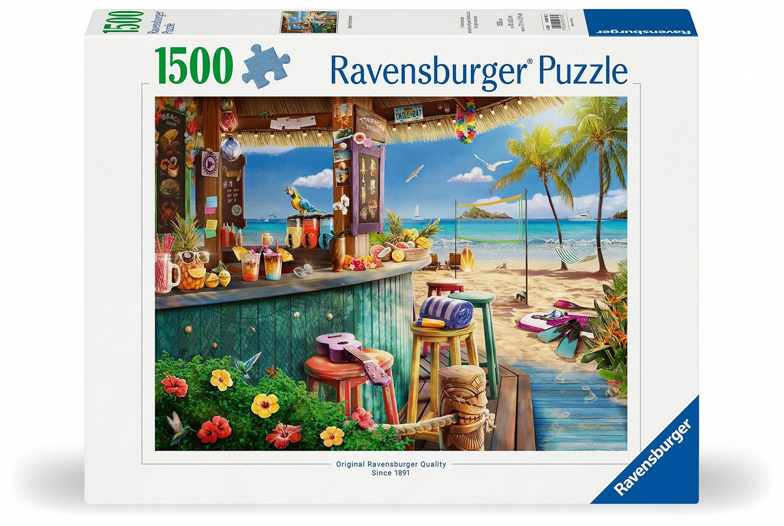 Пазл Ravensburger Beach Bar Breezes 1500 элементов, фото №2