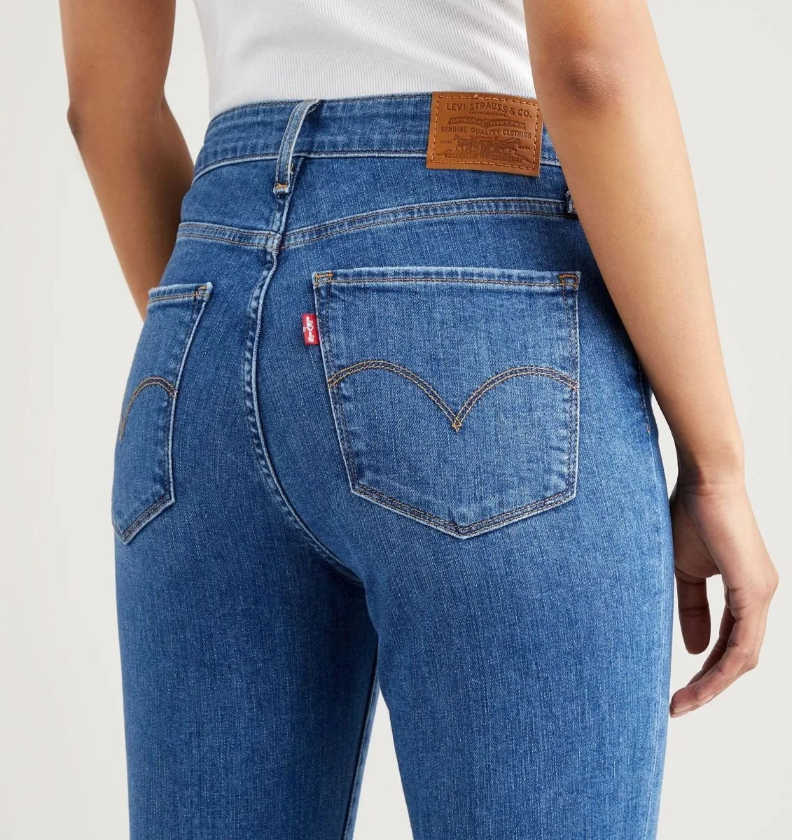 Жіночі джинси Levis - 721 High Rise Skinny Blow Your Mind  - 24, фото №4