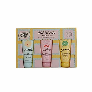 Купить Набор кремов для рук Cheese Cake, 3 шт., ассорти вкусов для девушек-подростков - Фото 1 Набор кремов для рук Cheese Cake, 3 шт., ассорти вкусов для девушек-подростков - Фото 1